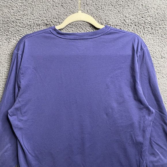 Apple Shirt Mens Medium Blue Macintosh Mac Employee Genius Uniform Long Sleeve - Picture 14 of 16